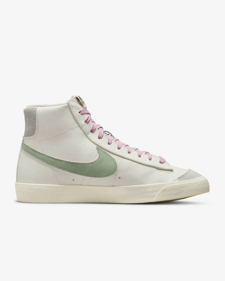 Zapatillas Nike Blazer Mid '77 PRM Hombre Verde | IKDXT-2198