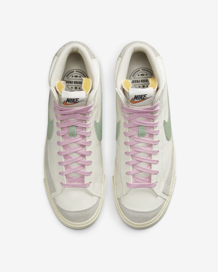 Zapatillas Nike Blazer Mid '77 PRM Hombre Verde | IKDXT-2198