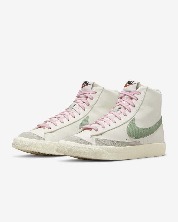 Zapatillas Nike Blazer Mid '77 PRM Hombre Verde | IKDXT-2198