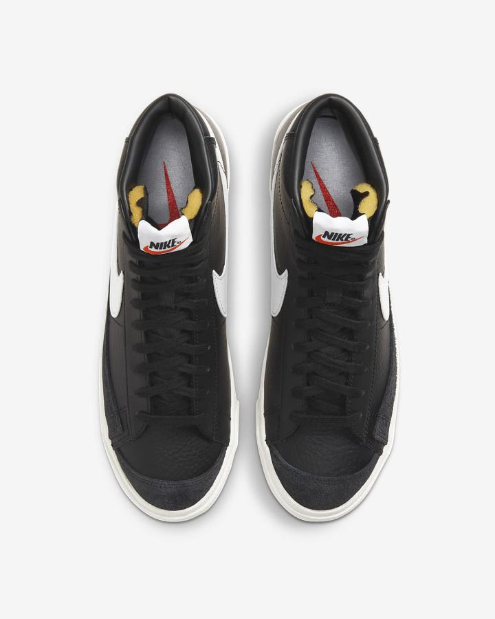 Zapatillas Nike Blazer Mid '77 Vintage Hombre Negras | TQHYZ-5893