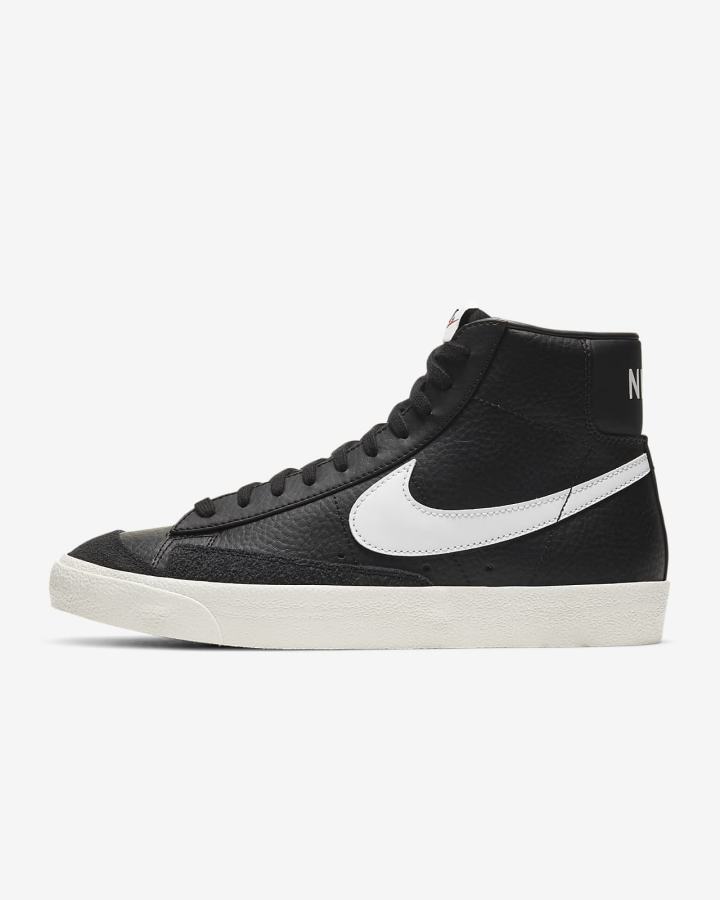 Zapatillas Nike Blazer Mid \'77 Vintage Hombre Negras | TQHYZ-5893