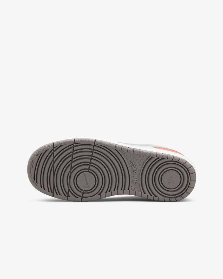 Zapatillas Nike Court Borough Low 2 Kids Niña Blancas Gris | VHTIE-6128