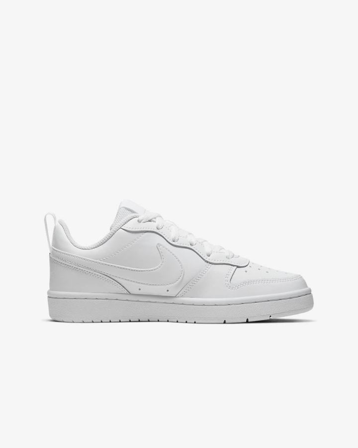 Zapatillas Nike Court Borough Low 2 Kids Niña Blancas | XYGPM-5786