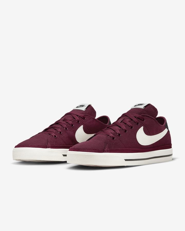 Zapatillas Nike Court Legacy Canvas Hombre Negras | YDHUW-5048