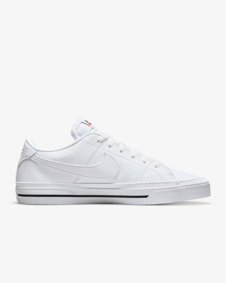 Zapatillas Nike Court Legacy Hombre Blancas Negras Blancas | GDCTJ-7934
