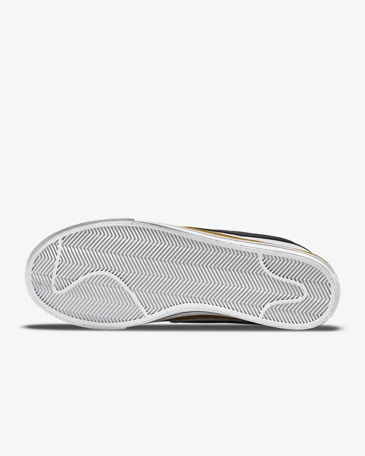 Zapatillas Nike Court Legacy Hombre Blancas Negras | GDSWX-4265