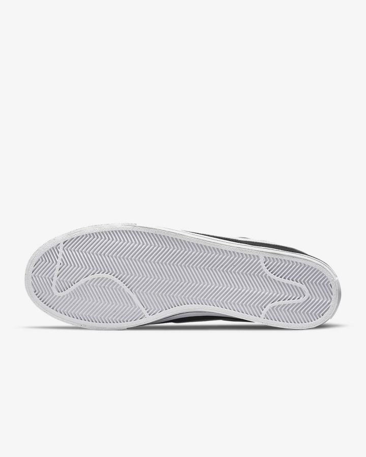 Zapatillas Nike Court Legacy Hombre Negras Blancas | GQXRT-1782