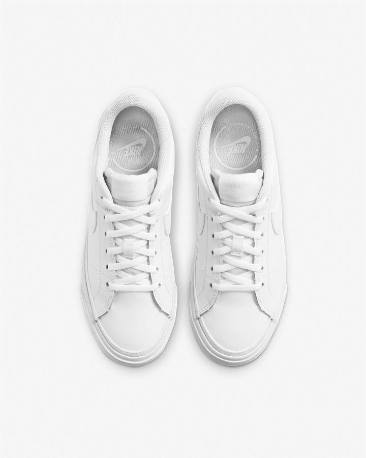 Zapatillas Nike Court Legacy Kids Niño Blancas | DPSAG-6192