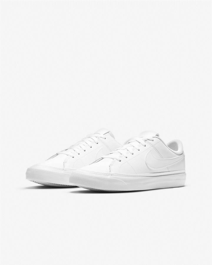 Zapatillas Nike Court Legacy Kids Niño Blancas | DPSAG-6192