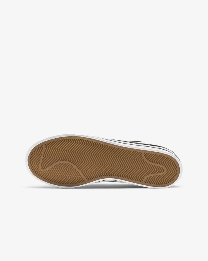 Zapatillas Nike Court Legacy Kids Niño Negras Marrones Claro Blancas | SHAKJ-1250