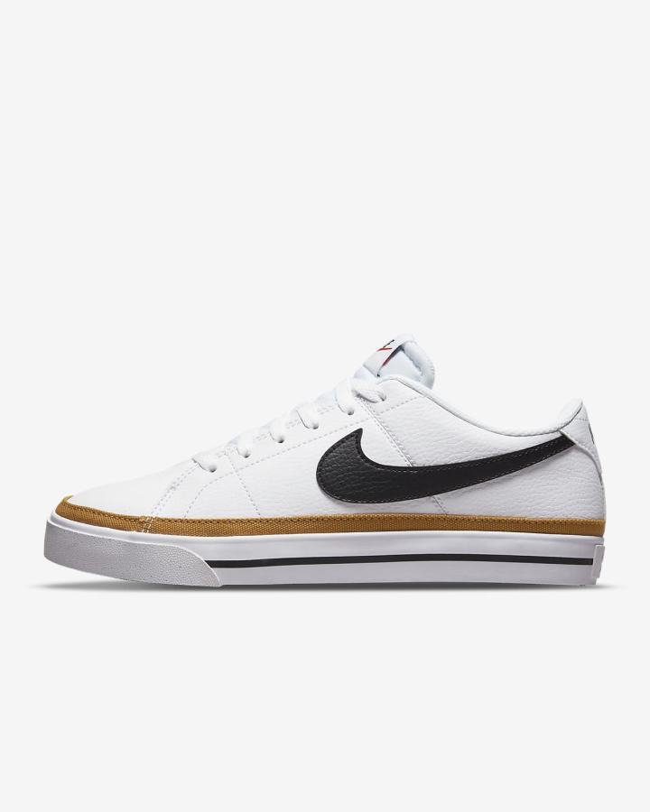 Zapatillas Nike Court Legacy Next Nature Mujer Blancas Naranjas Negras | ERQFB-6754