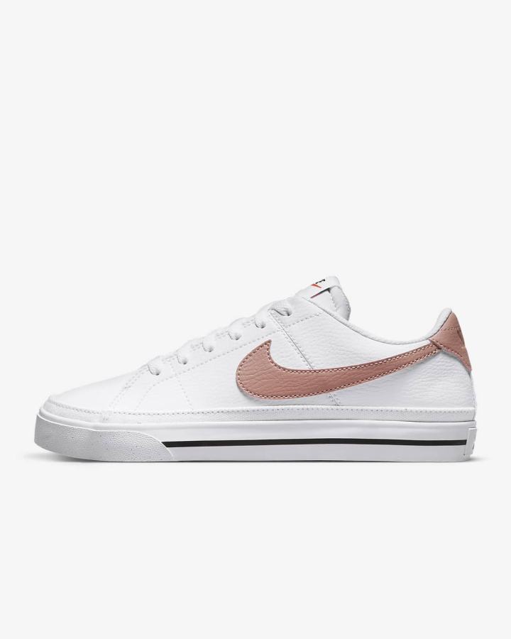 Zapatillas Nike Court Legacy Next Nature Mujer Blancas Naranjas Negras Rosas | KMHTN-5312