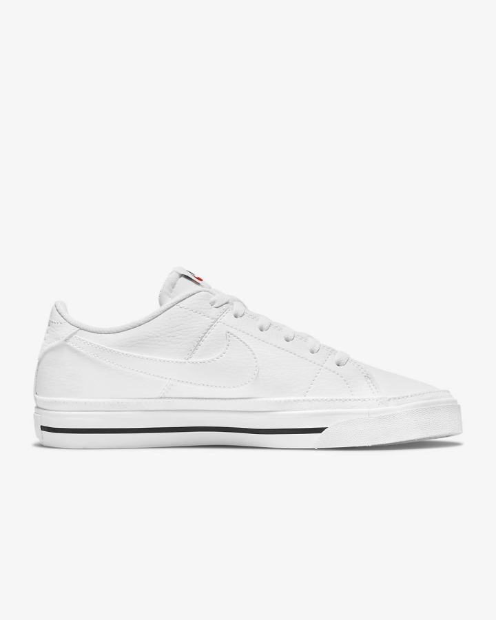 Zapatillas Nike Court Legacy Next Nature Mujer Blancas Negras Blancas | PHMGI-1875