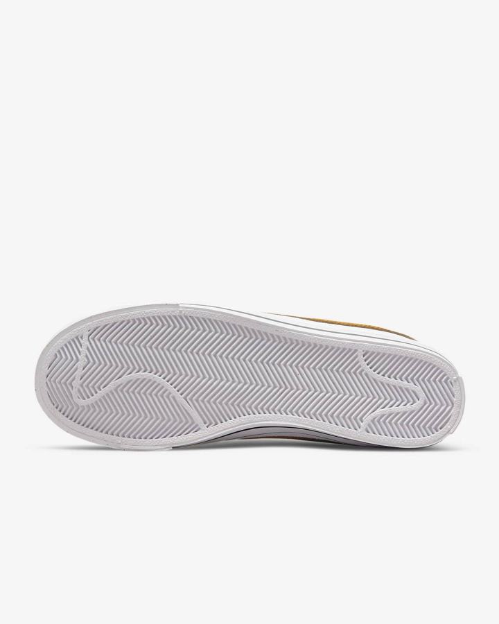 Zapatillas Nike Court Legacy Next Nature Mujer Blancas Negras Doradas | YJCBT-4157