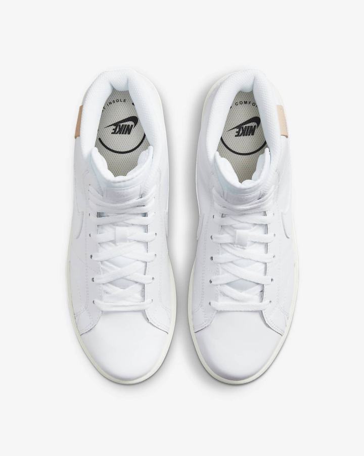 Zapatillas Nike Court Royale 2 Mid Mujer Blancas | STEKV-5108