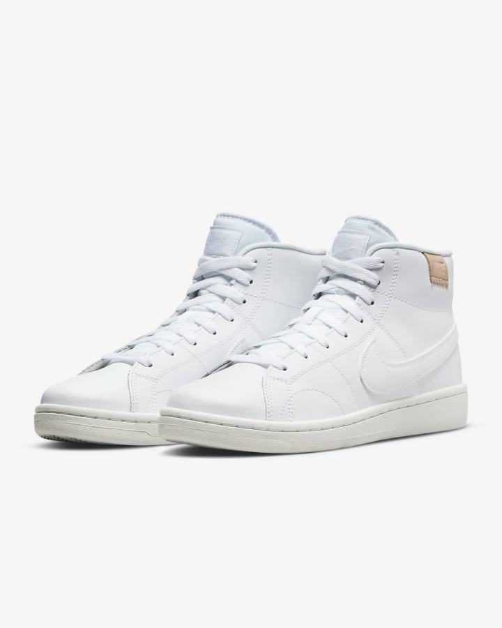 Zapatillas Nike Court Royale 2 Mid Mujer Blancas | STEKV-5108