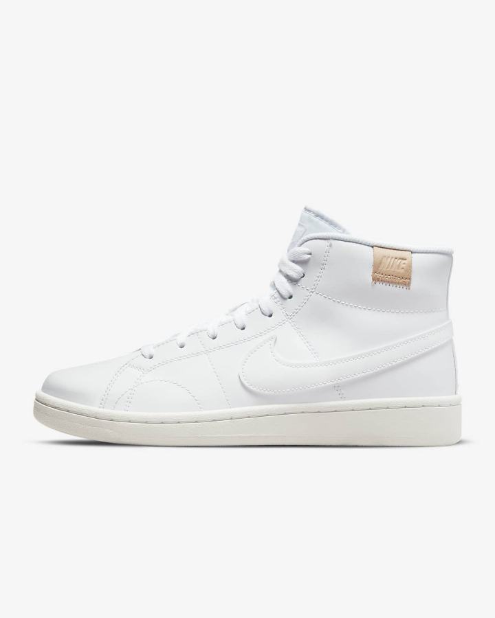 Zapatillas Nike Court Royale 2 Mid Mujer Blancas | STEKV-5108