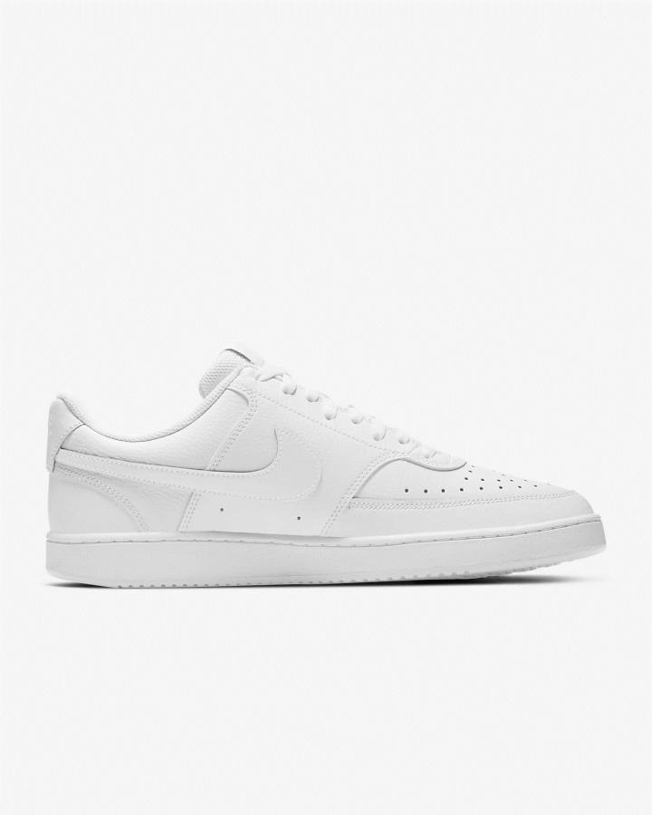 Zapatillas Nike Court Vision Low Hombre Blancas | VZMDK-4702