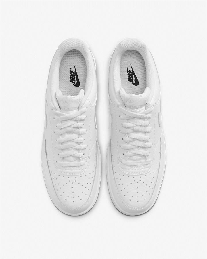 Zapatillas Nike Court Vision Low Hombre Blancas | VZMDK-4702