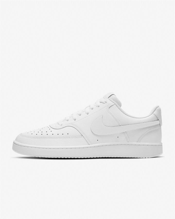 Zapatillas Nike Court Vision Low Hombre Blancas | VZMDK-4702