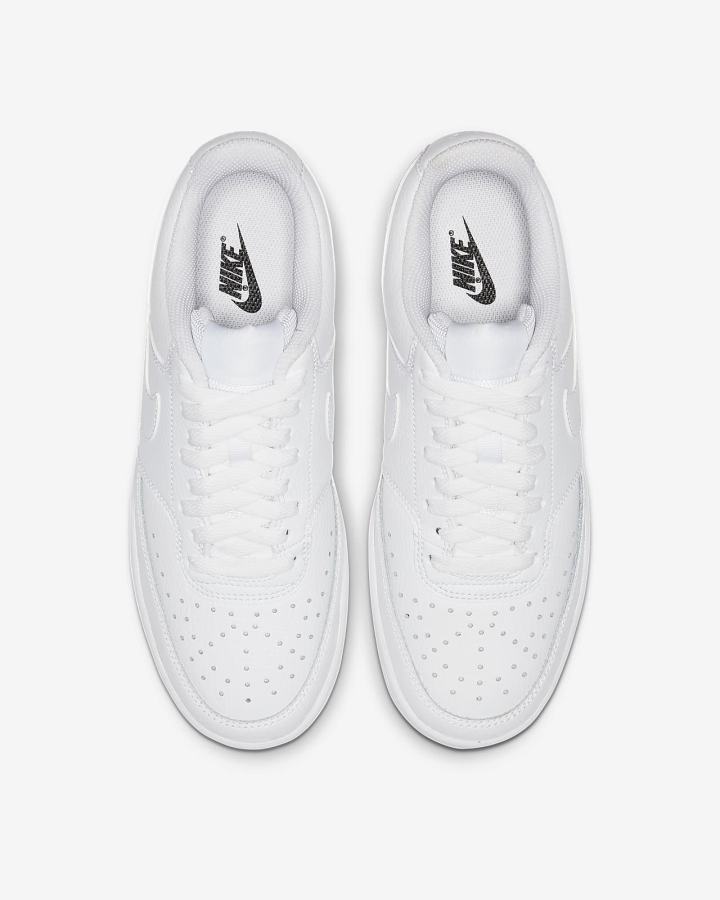 Zapatillas Nike Court Vision Low Mujer Blancas | IJDOX-5039