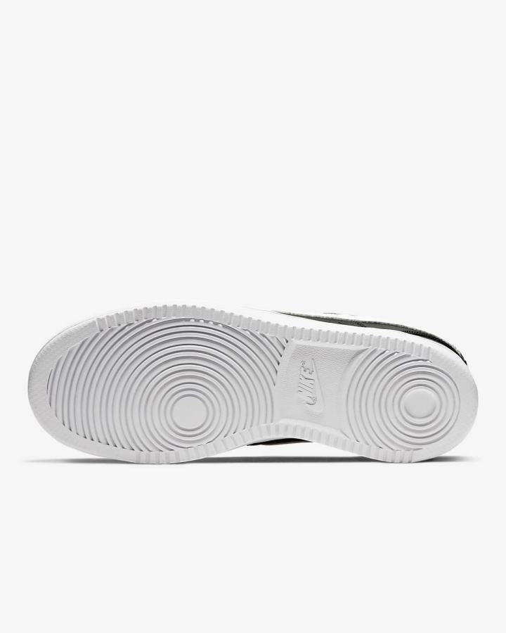 Zapatillas Nike Court Vision Low Mujer Negras Blancas | HABGI-9710