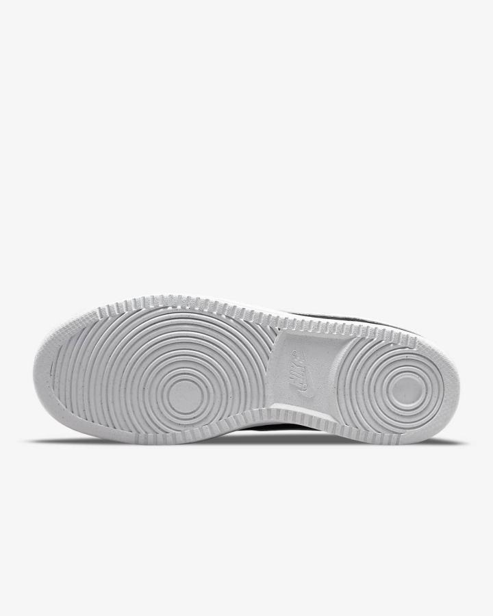 Zapatillas Nike Court Vision Low Next Nature Hombre Negras Blancas | JYIUF-4617
