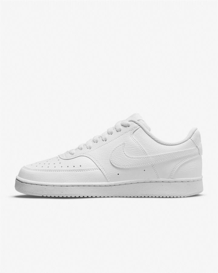 Zapatillas Nike Court Vision Low Next Nature Mujer Blancas | MCYBL-5260