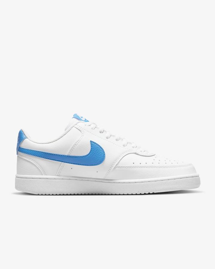 Zapatillas Nike Court Vision Low Next Nature Hombre Blancas Azules Claro | OPAFD-0754