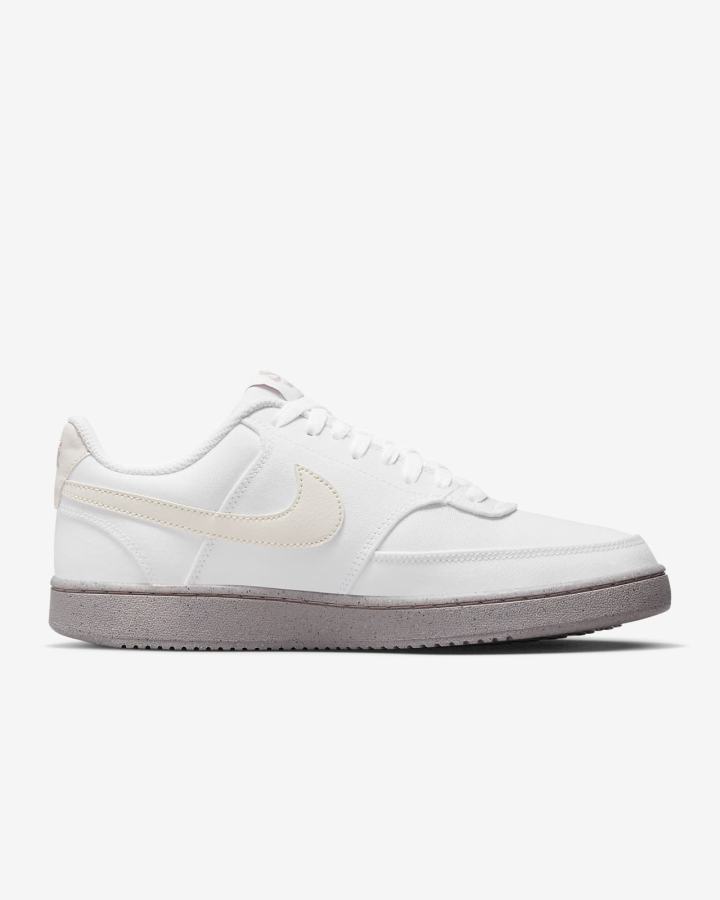 Zapatillas Nike Court Vision Low Next Nature Mujer Blancas Rosas | PWOFQ-7951