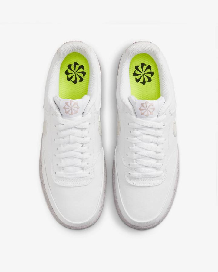 Zapatillas Nike Court Vision Low Next Nature Mujer Blancas Rosas | PWOFQ-7951