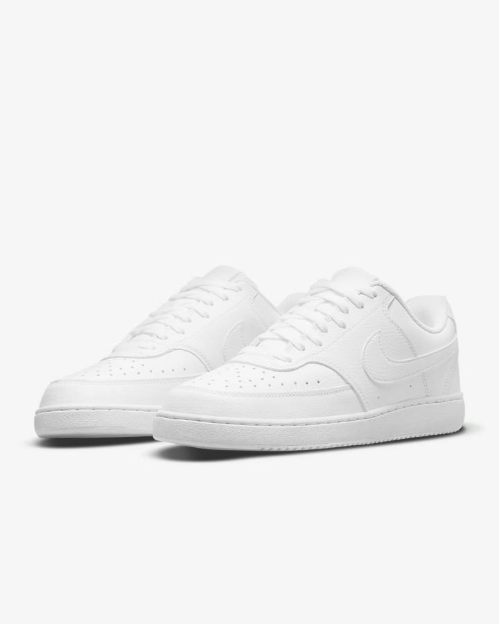 Zapatillas Nike Court Vision Low Next Nature Hombre Blancas | PXWCM-0537