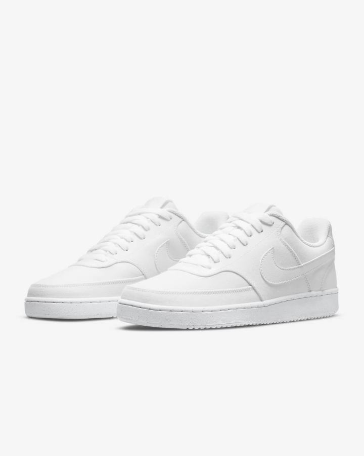Zapatillas Nike Court Vision Low Next Nature Mujer Blancas | TFSAK-9506