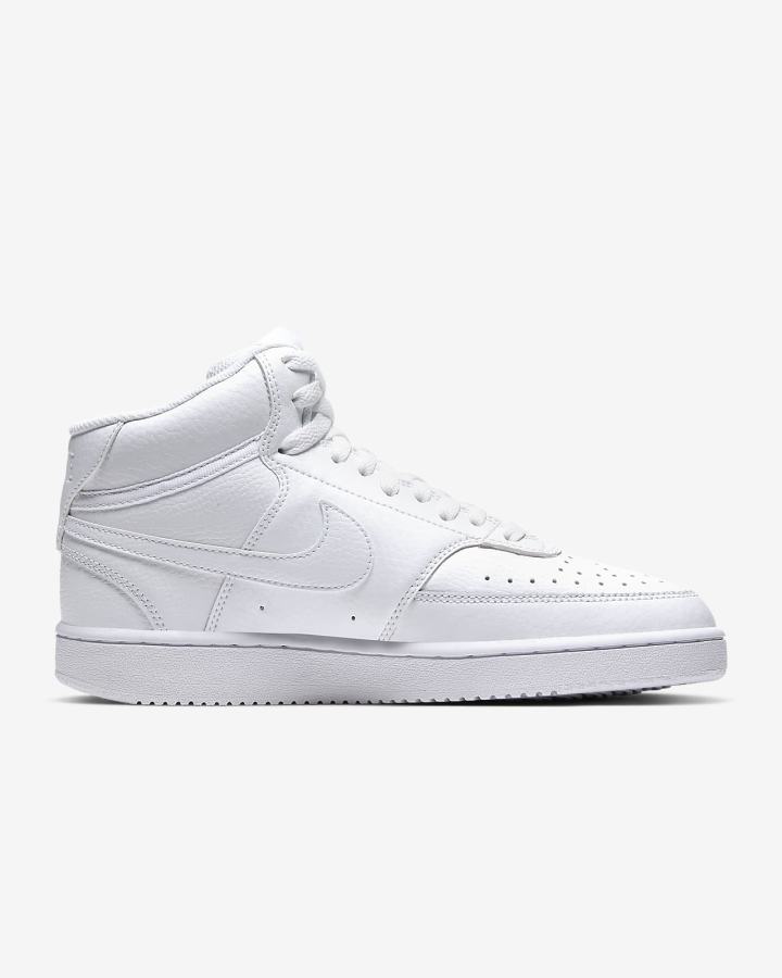 Zapatillas Nike Court Vision Mid Mujer Blancas | HZOFI-9578