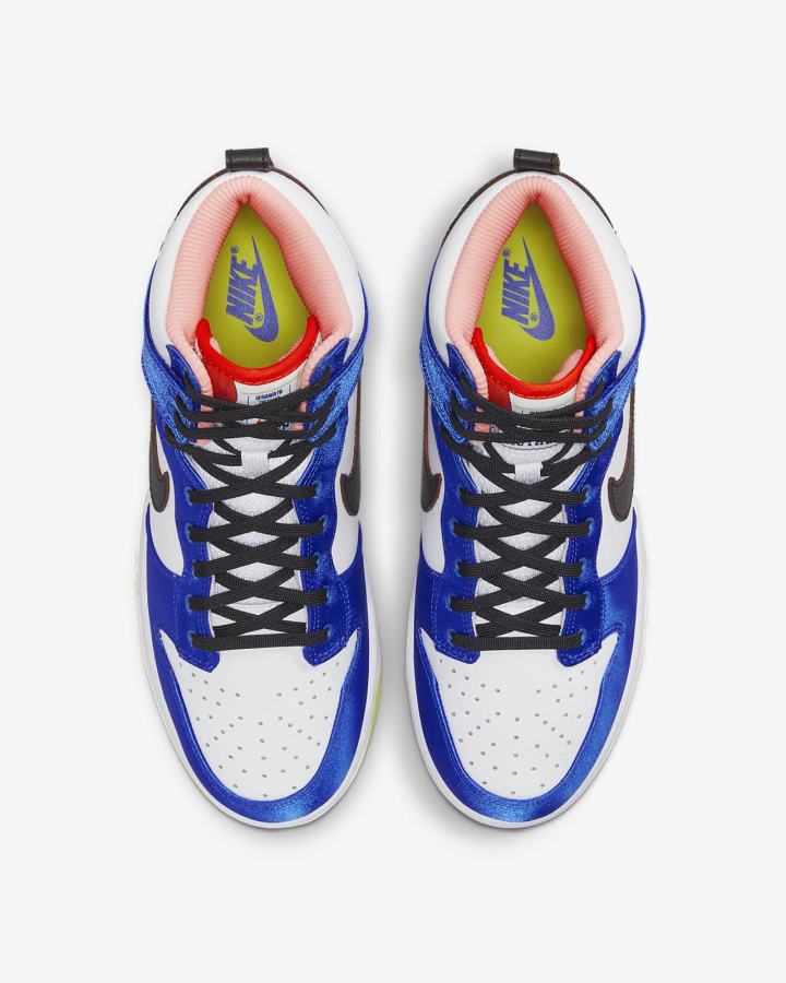 Zapatillas Nike Dunk High Mujer Blancas Azules Verde Negras | OPERK-0834