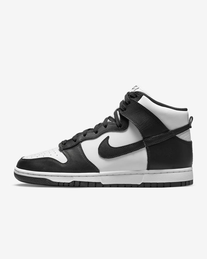 Zapatillas Nike Dunk High Retro Hombre Blancas Naranjas Negras | VWQER-0915