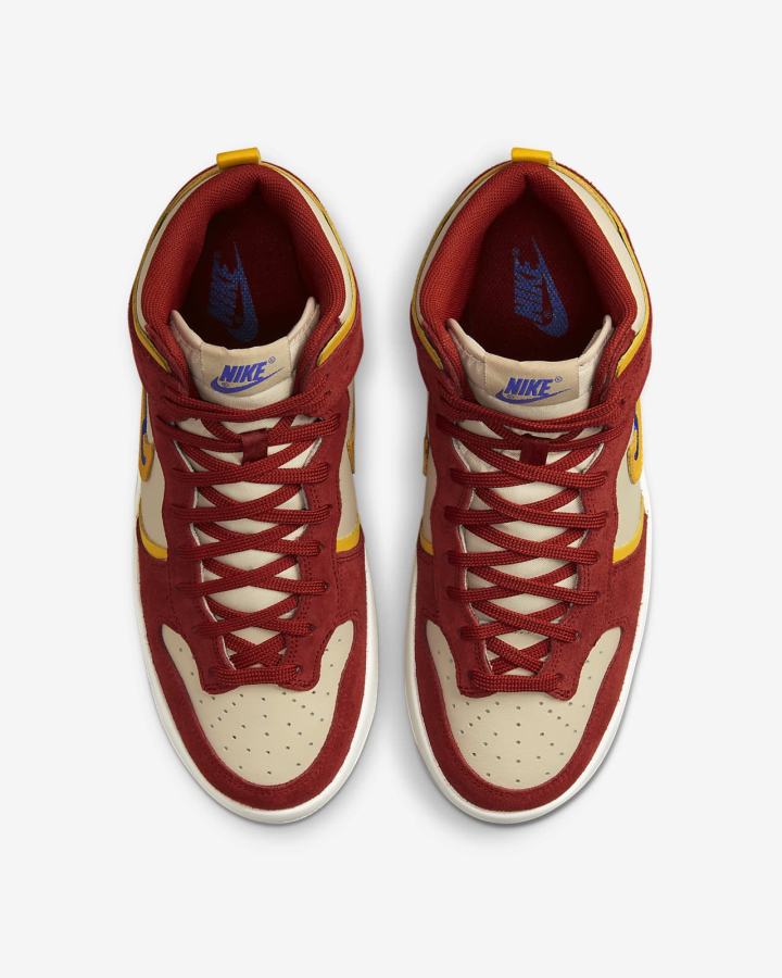 Zapatillas Nike Dunk High Up Mujer Amarillo | QFSTC-9238