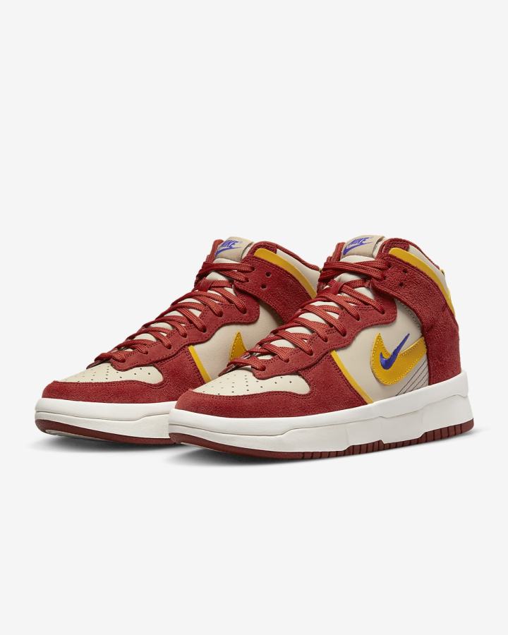 Zapatillas Nike Dunk High Up Mujer Amarillo | QFSTC-9238
