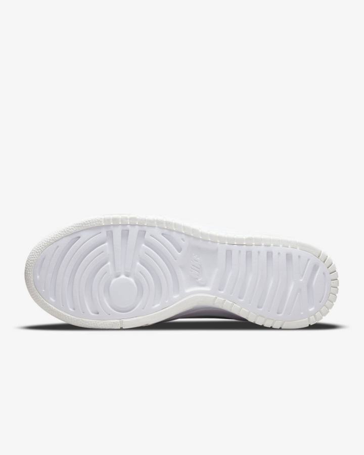 Zapatillas Nike Dunk High Up Mujer Blancas Negras Blancas | GNLOD-6834