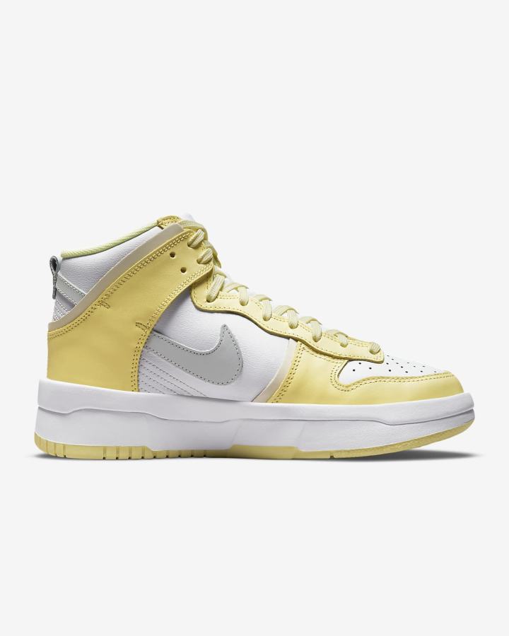 Zapatillas Nike Dunk High Up Mujer Blancas | TCXHR-7842