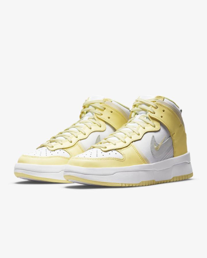 Zapatillas Nike Dunk High Up Mujer Blancas | TCXHR-7842