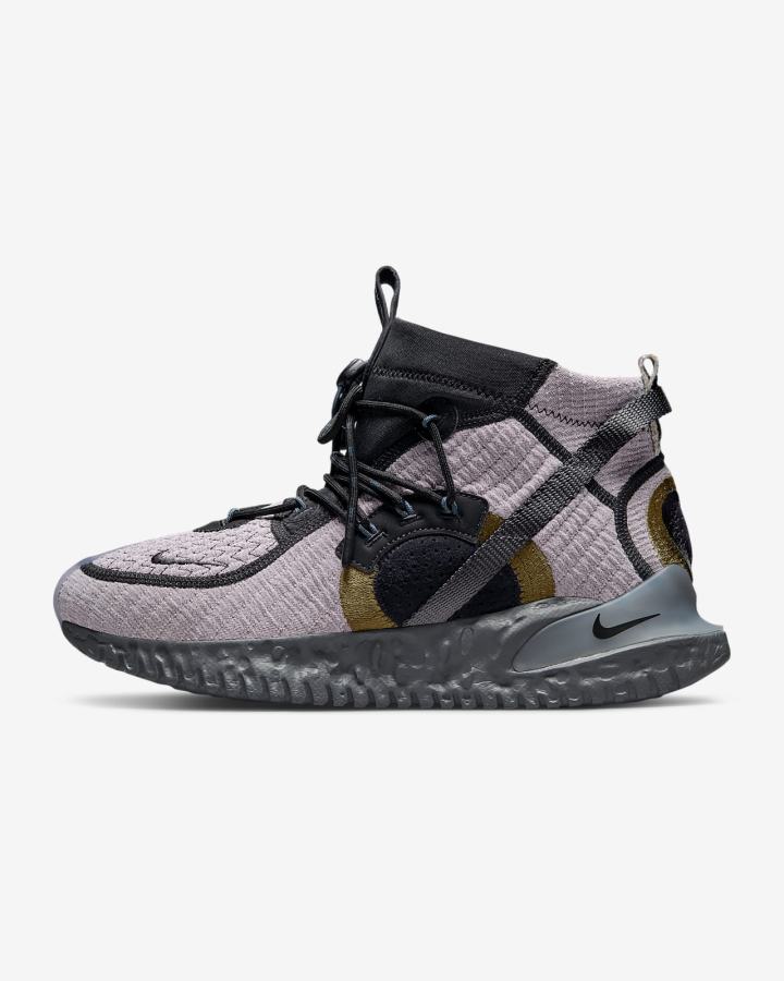 Zapatillas Nike Flow 2020 iSPA SE Hombre Moradas Gris Oscuro Negras | IEWZC-0641