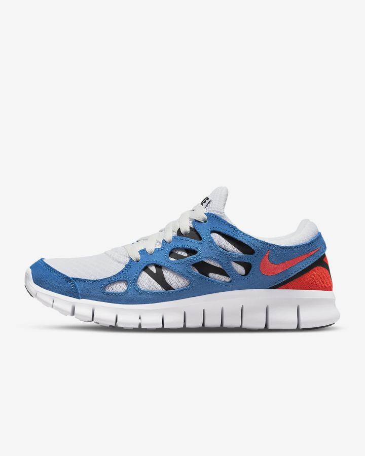 Zapatillas Nike Free Run 2 Mujer Blancas Azules Negras Rojas | XBUAV-5963
