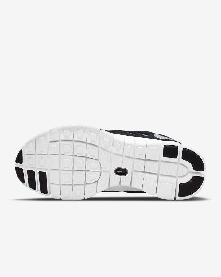 Zapatillas Nike Free Run 2 Mujer Negras Gris Oscuro Blancas | PREDT-9486