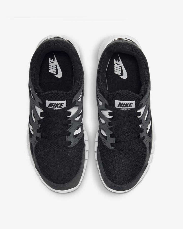 Zapatillas Nike Free Run 2 Mujer Negras Blancas | XKWLQ-3902