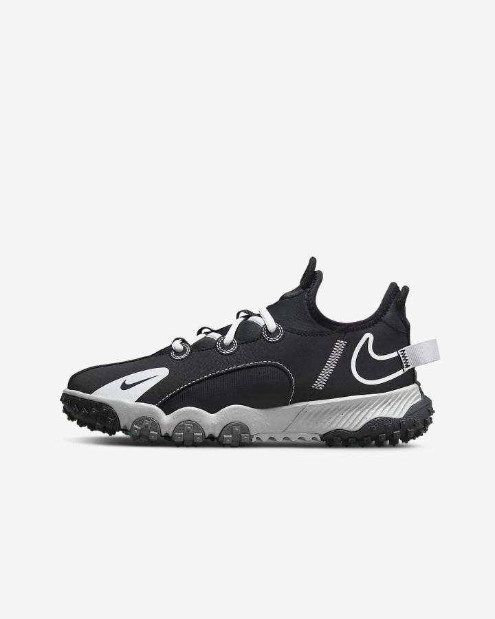 Zapatillas Nike Future Field Kids Cleats Niño Negras Gris Blancas | JDCTN-3740