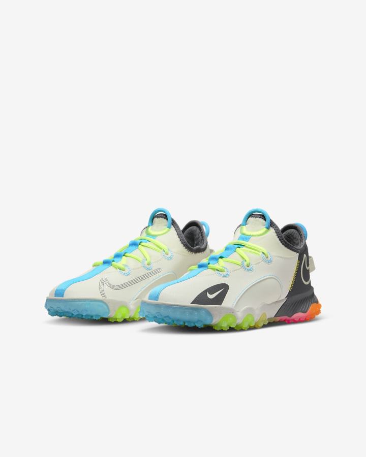 Zapatillas Nike Future Field Kids Cleats Niño Amarillo Rosas Gris Oscuro | OMBWL-0154