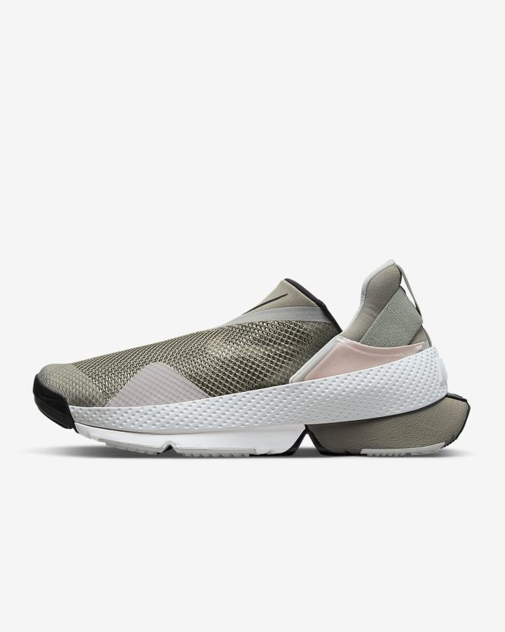 Zapatillas Nike Go FlyEase Easy On/Off Mujer Negras Blancas | UWGXF-0274