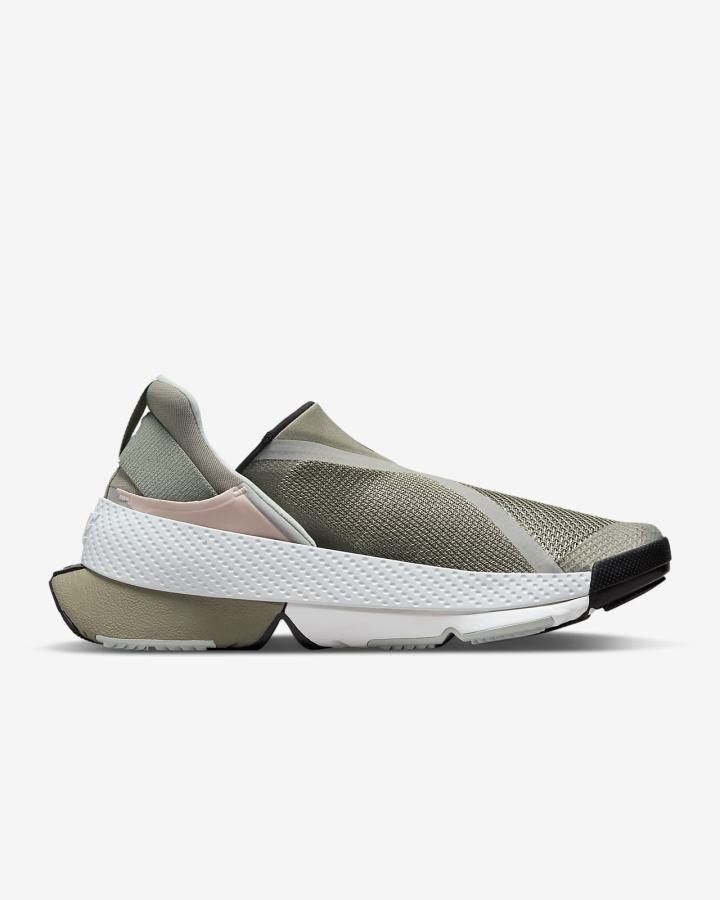 Zapatillas Nike Go FlyEase Easy On/Off Mujer Negras Blancas | UWGXF-0274