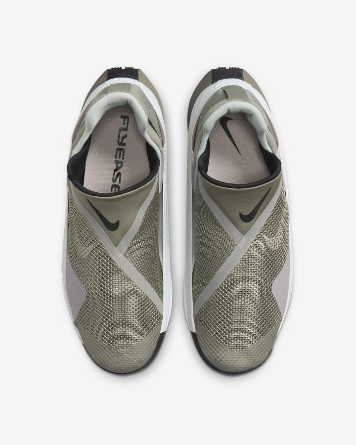 Zapatillas Nike Go FlyEase Easy On/Off Mujer Negras Blancas | UWGXF-0274